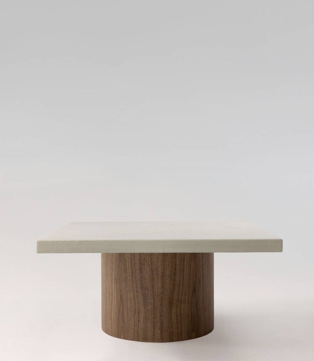 Dining table NOĀ walnut leg (wide leg)
