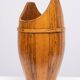 Curved wooden umbrella stand 1960s France