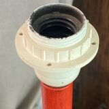 Bamboo-style wooden lamp