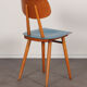 Suite of 4 vintage chairs published by Ton, 1960