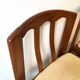 Set of 2 Scandinavian chairs, 1960s. Seats to be redone.