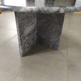 Grey marble coffee table