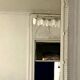 Louis XVI style mirror in wood and carved stucco 20th century