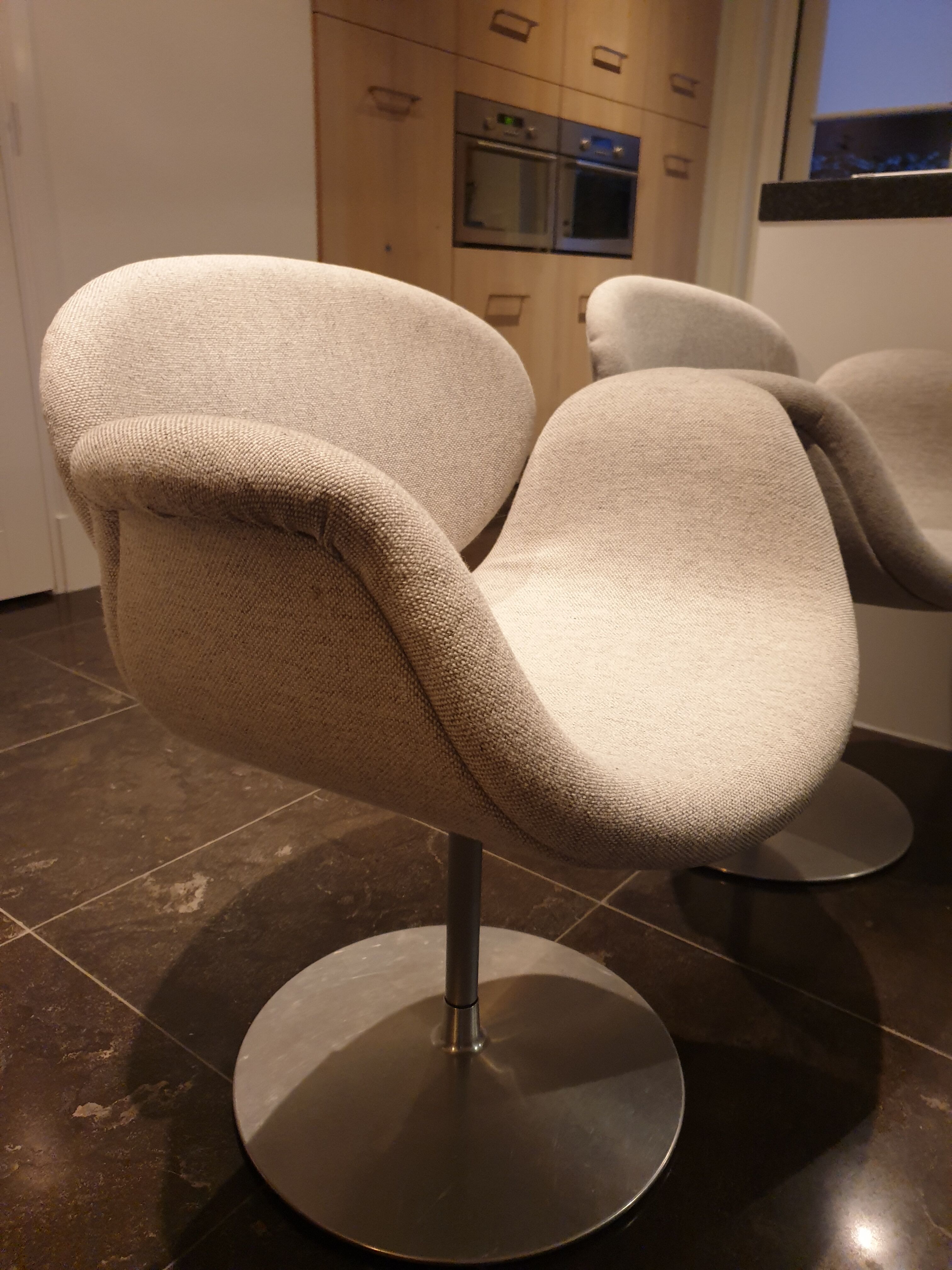 Little tulip chairs for Pierre Paulin for Artifort