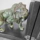Lion and lioness bookends by Joseph Carlier, 1930