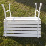 Wrought iron bench