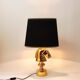 Sculptural Hollywood Regency table lamp in the shape of a horse from the 1970s.