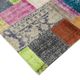 Tapis oriental vintage noué à la main 202 cm x 301 cm