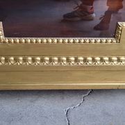 Louis xvi display cabinet in gilded wood