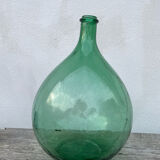 Large green glass lady Jeanne