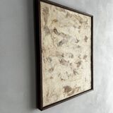 Artwork made of bark paper