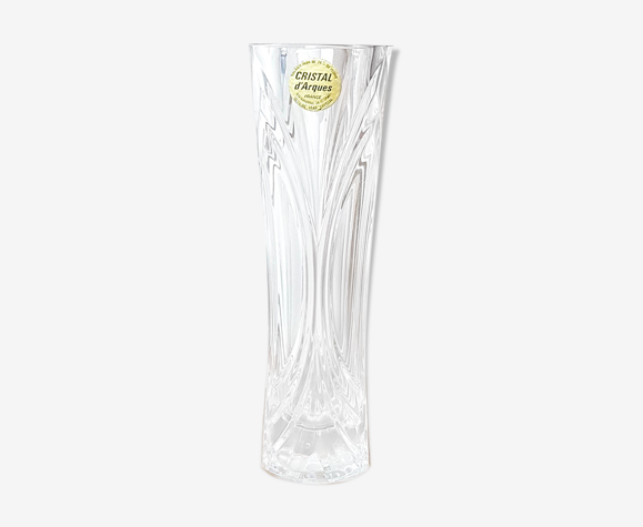Vase motif ciselés Cristal d'Arques | Selency