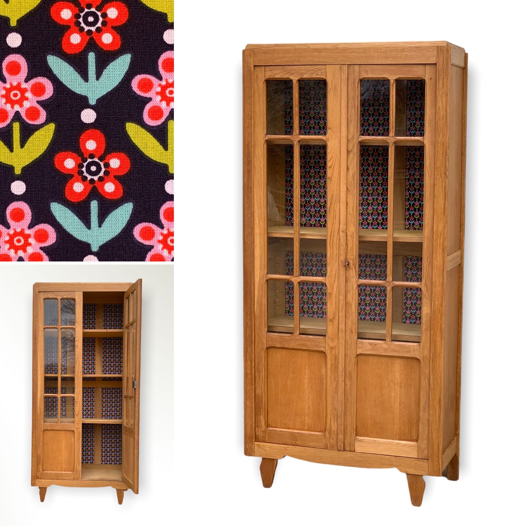 Parisian glazed wardrobe 1950