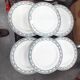 6 plates " iron earth " Salins n garland Louis XVI
