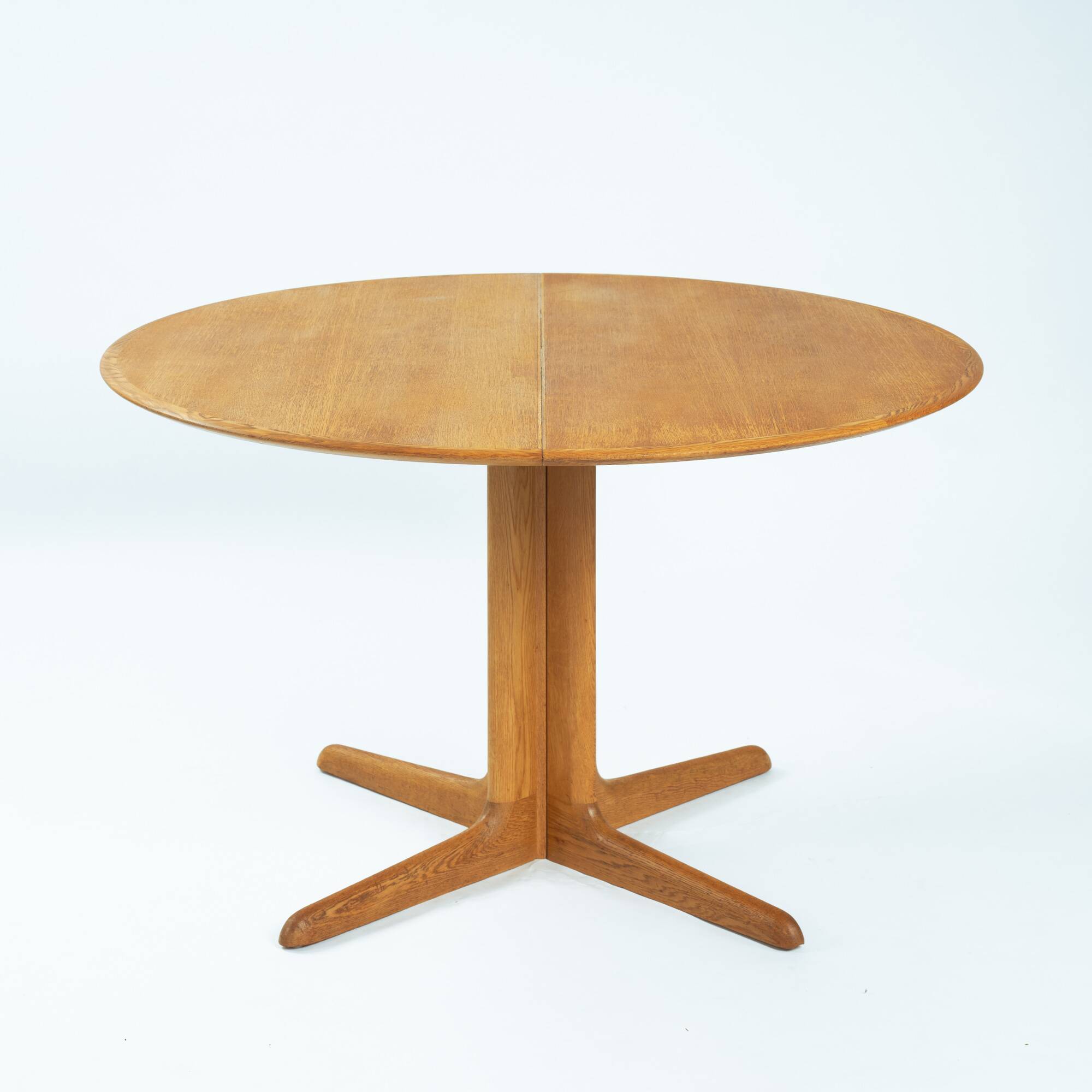 Extendable Oval Teak Dining Table by Danish Brand Dyrlund, 1970s