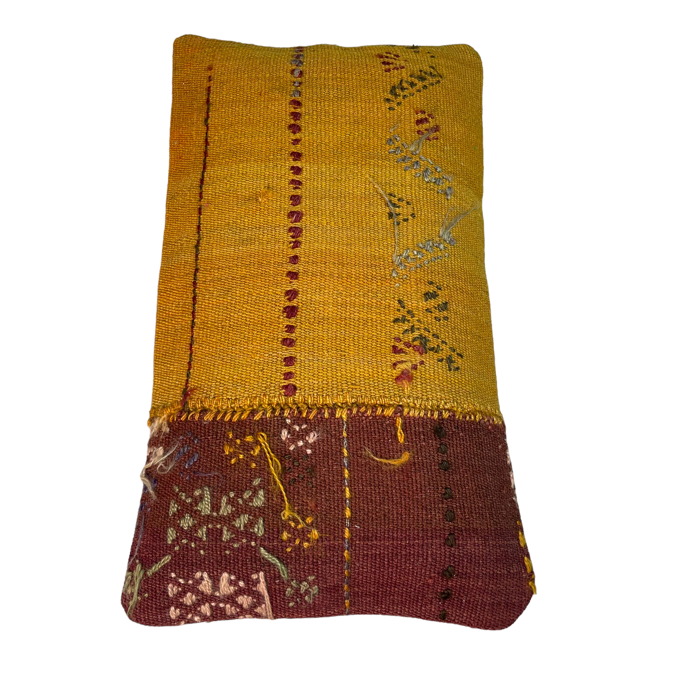 Housse de coussin vintage turque faite à la main, 30 x 50 cm