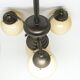 Art Deco chandelier, Czechoslovakia, 1920s