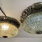 Ceiling Light Att. To Massive, Belgium, 1960s