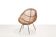 Chaise italienne en rotin des années 60