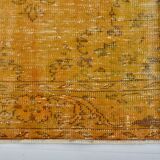 Turkish Vintage Oushak Runner Rug sku 3278