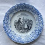 Talking plate series "galanteries"