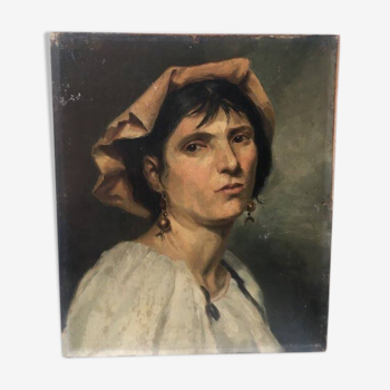 Oil portrait