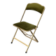 Chaise pliante en velours