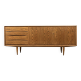 Vintage ash sideboard by BFM, poland, 1960s