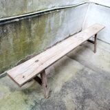 Oak farm bench