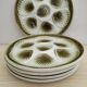 6 Oyster plates