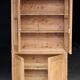 Beautiful patinated pine bookcase (circa 1900).