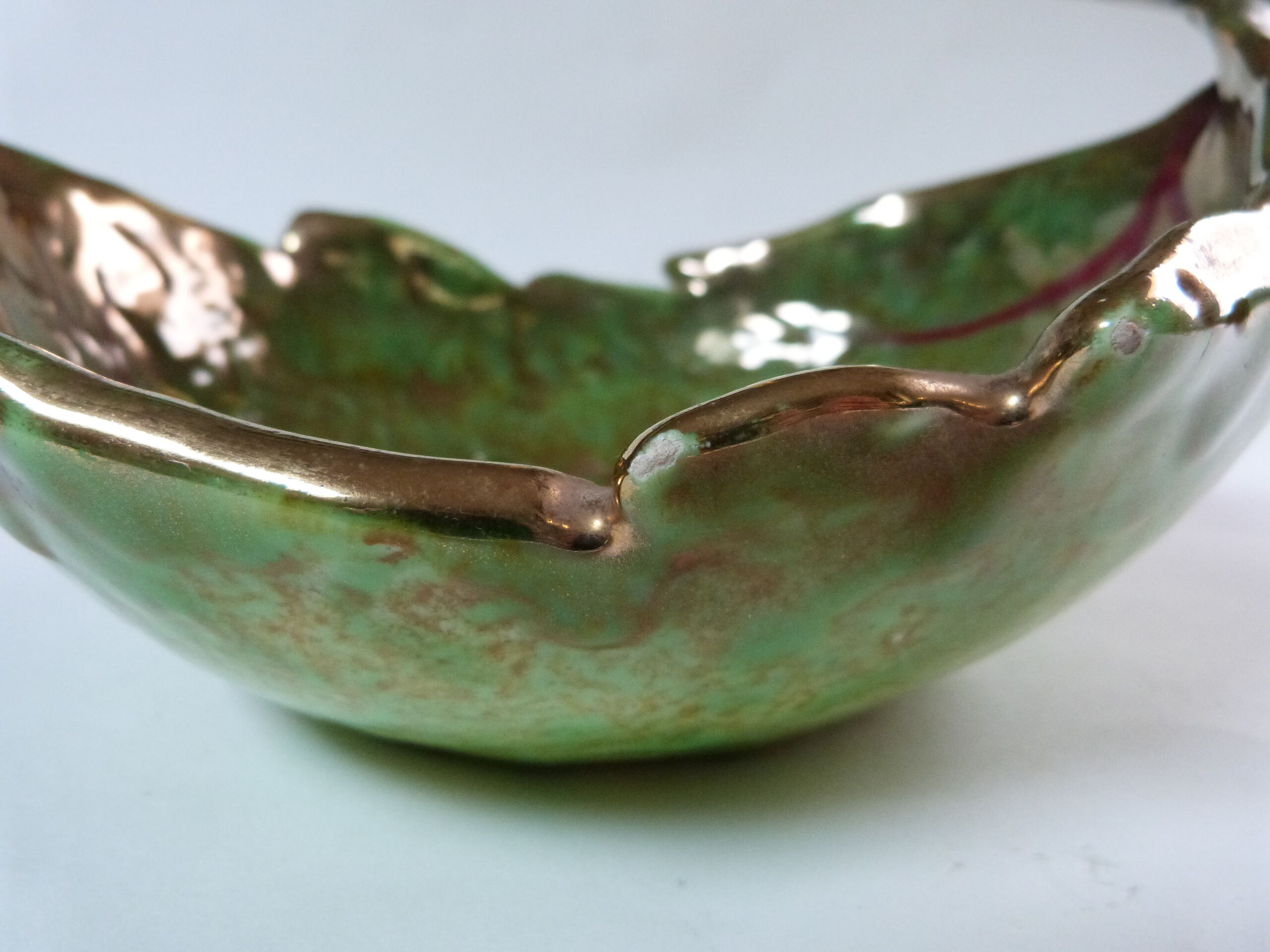 Ceramic sheet cutter signed Louis Dage Art Deco