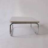 Table basse 1960 vintage bauhaus. formica 1970