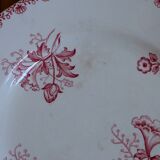 Large plate Alma Sarreguemines