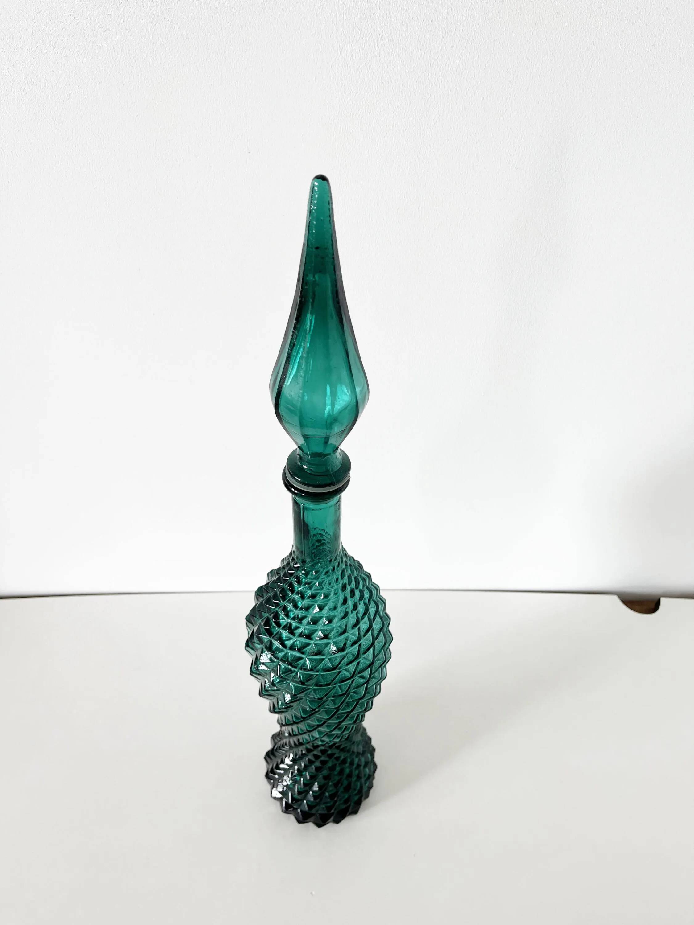 Bottle or Italian carafe 1960 Empoli