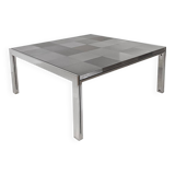 Steel coffee table by Ross Littell, Luar model, 1970