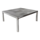 Table basse en acier par Ross Littell, modèle Luar, 1970