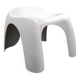 Vintage white Efebino stool by Stacy Dukes for Artemide, 1960s