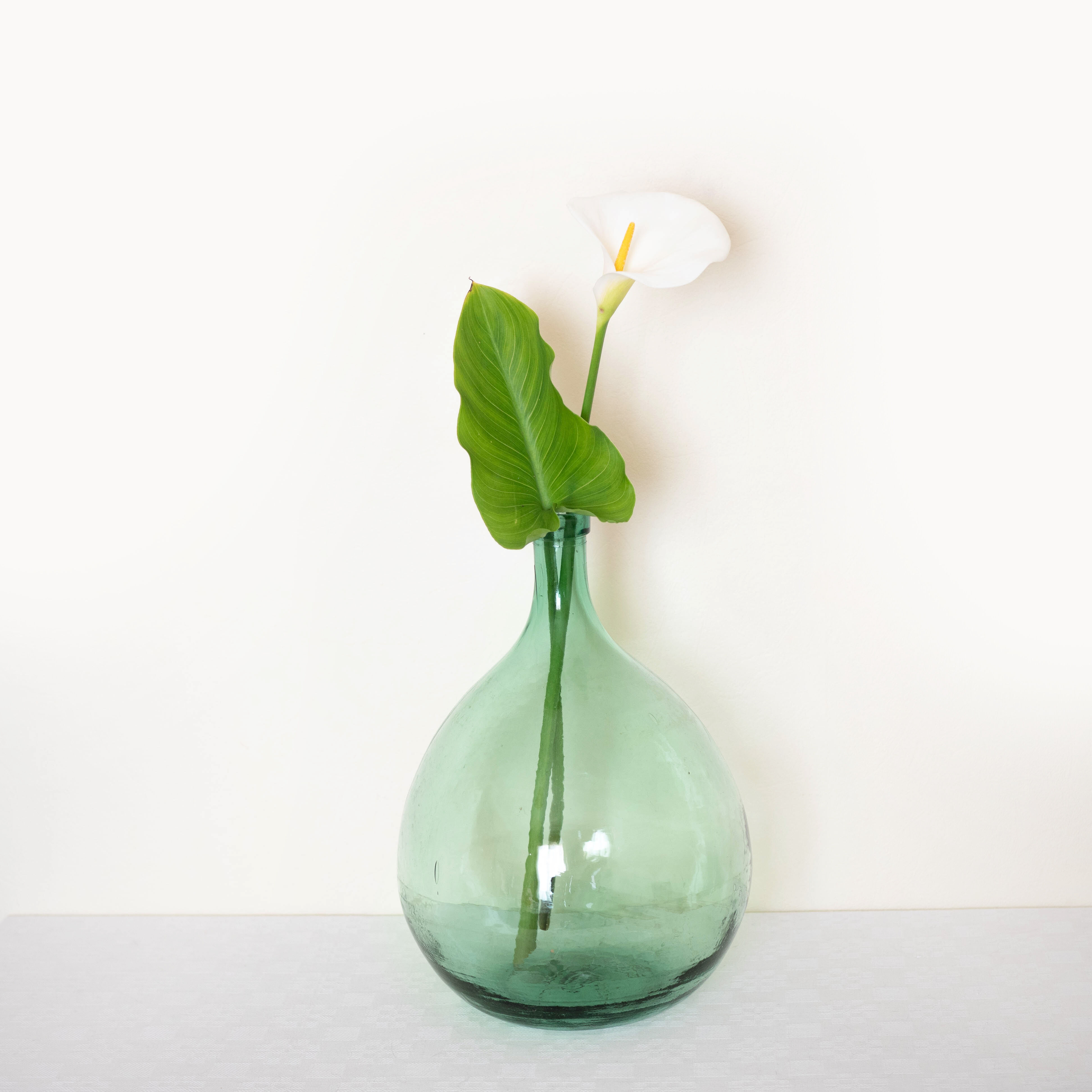 Dame jeanne 10,5 L bleu vert