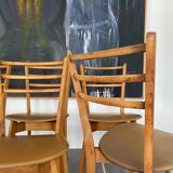 6 scandinavian chairs