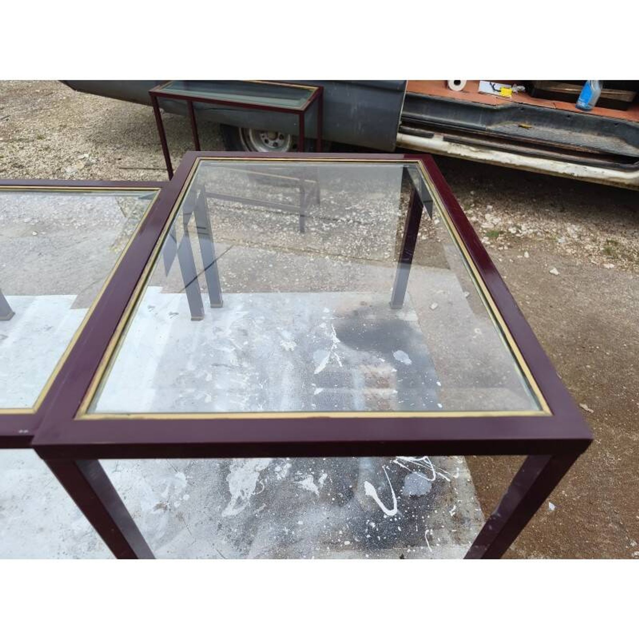 3 tables gigognes design des années 70/80