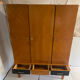 Vintage wardrobe with compass feet from the 60s