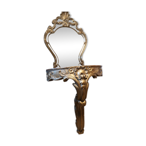 console avec miroir