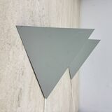 A Set Of J.Hoogervorst for Anvia Almelo Vintage Dutch metal wall lamp 1960s