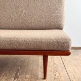 Daybed danois Minerva Series par Peter Hvidt, Mid Century, années 1950