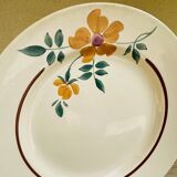 Set of 12 Moulin des Loups flat plates