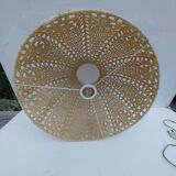 Signed 70s sandstone lamp