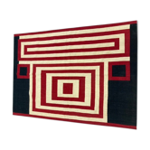 Tapis kilim modern fait main 212x150cm