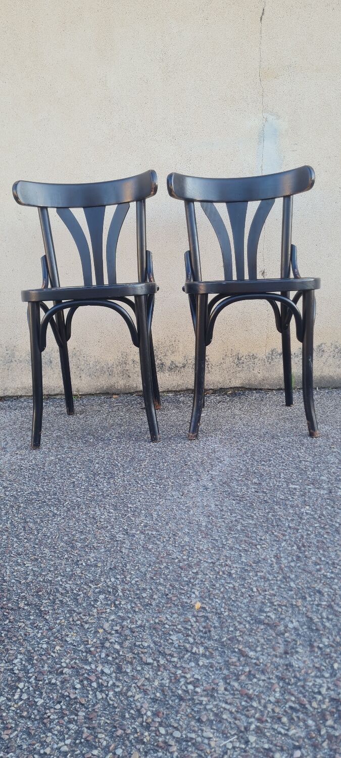 Pair of chairs bistrot fischel