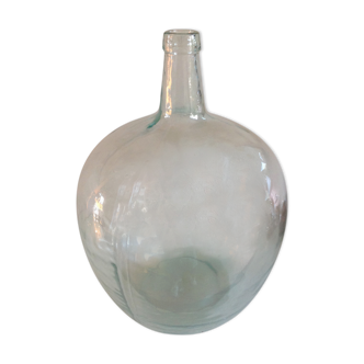Dame -jeanne Vibesal 20 L in transparent glass / vintage 60s-70s